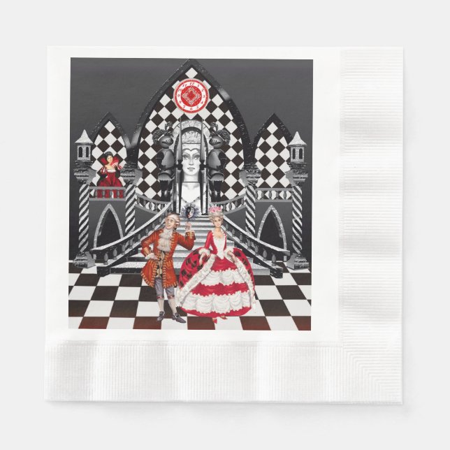 Carnival in a Magical land Serviette (Vorderseite)