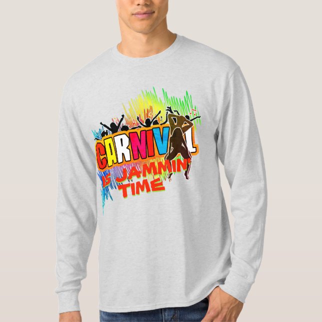 CARNIVAL IST JAMMIN' ZEIT T-Shirt (Vorderseite)