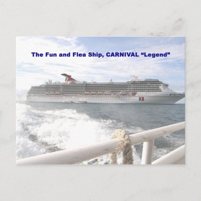 Carnival Legend d Postkarte (Vorderseite)