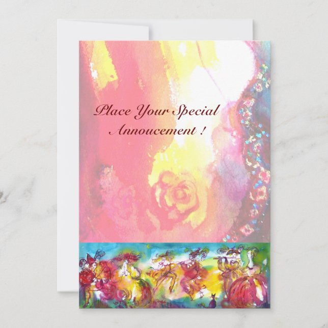 CARNIVAL NIGHT, Mardi Gras Masqureade, Tanz, Musik (Vorderseite)