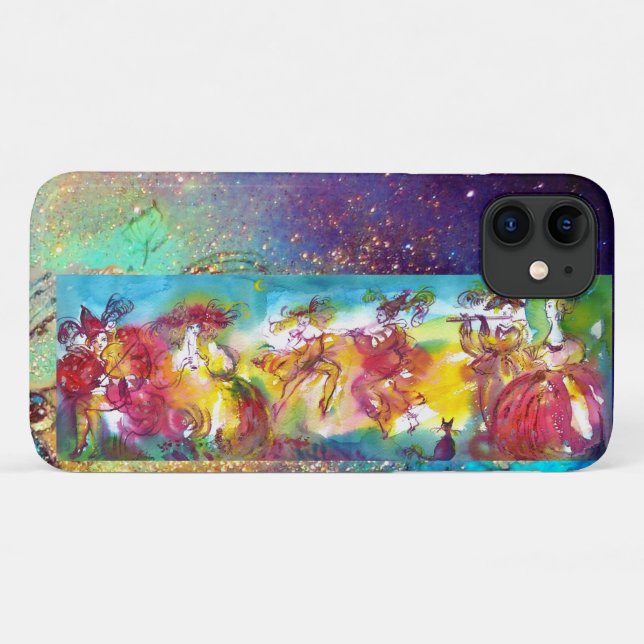 CARNIVAL NIGHT / Venezianische Masquerade, Tanzmus Case-Mate iPhone Hülle (Rückseite (Horizontal))