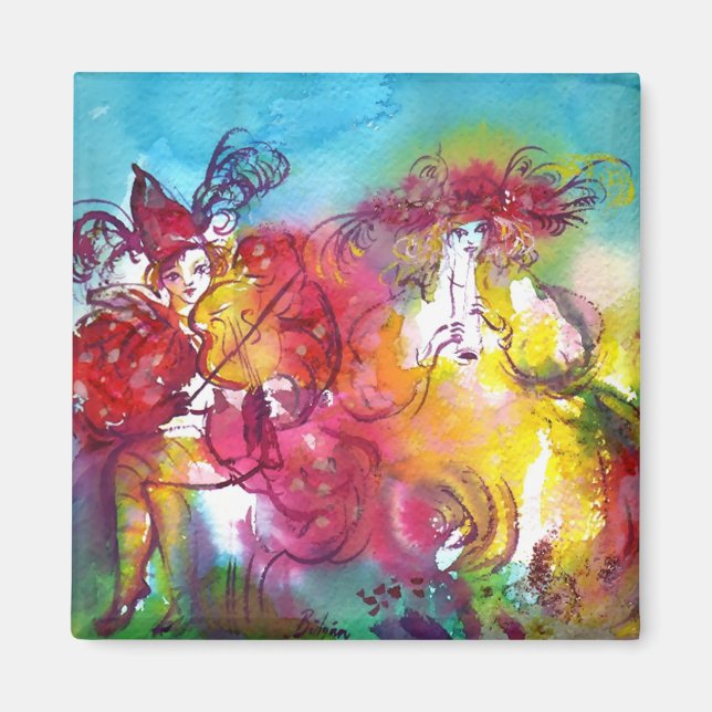 CARNIVAL NIGHT / Venezianische Masquerade, Tanzmus Magnet (Vorne)