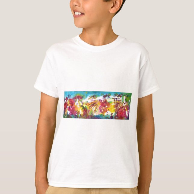 CARNIVAL NIGHT / Venezianische Masquerade, Tanzmus T-Shirt (Vorderseite)