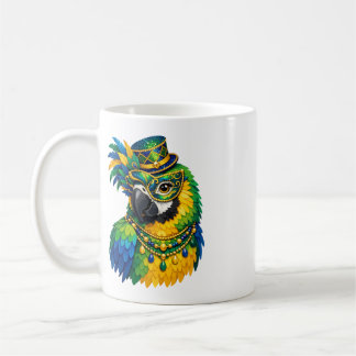 Carnival Parrot Colorful Art Coffee Mug