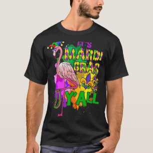 Carnival Party Idee Flamingo Mardi Gras 4 T-Shirt