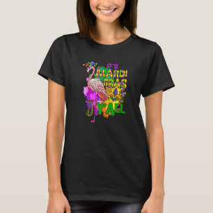 Carnival Party Idee Flamingo Mardi Gras Premium T-Shirt