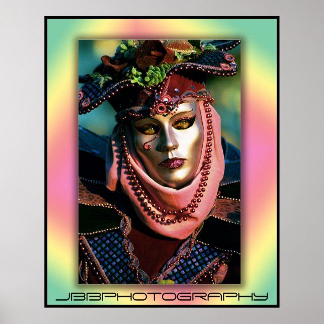 carnival pink lips poster (Vorne)