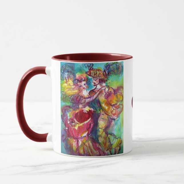 CARNIVAL TANCE Venezianischer Maskenball Tasse (Links)