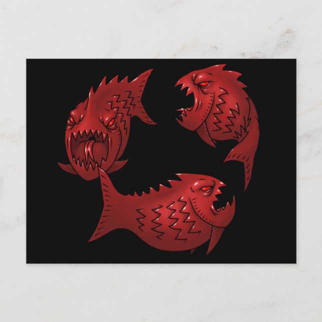 Carnivore Postkarte (Vorderseite)