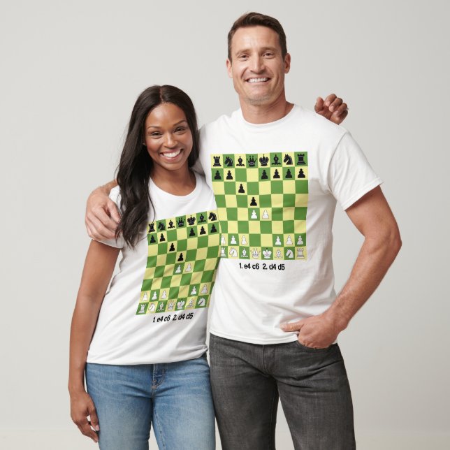 Caro-Kann Defense Schach Opening Shirt Schach Gesc (Unisex)