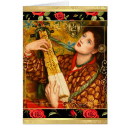 Carol de Noël par Rossetti Art Christmas Card