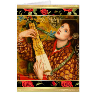 Carol de Noël par Rossetti Art Christmas Card