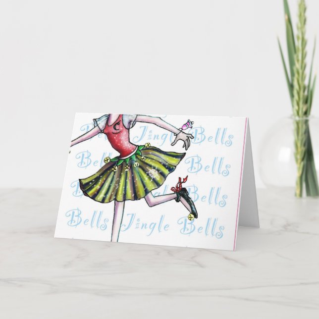 Carol, der Bell Feiertagskarte (Vorderseite)