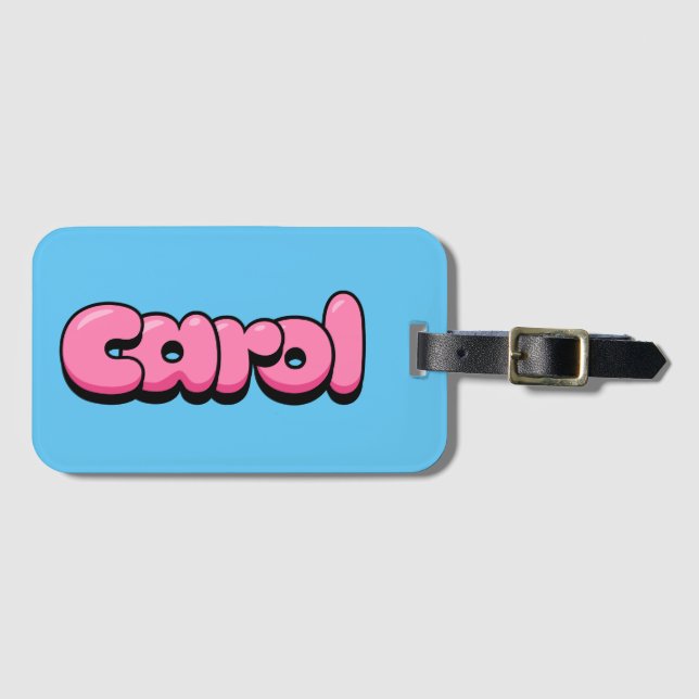 Carol Gepäckanhänger (Vorderseite (Horizontal))