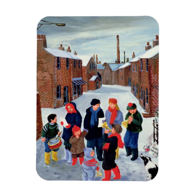 Carol Singers Magnet (Vertikal)