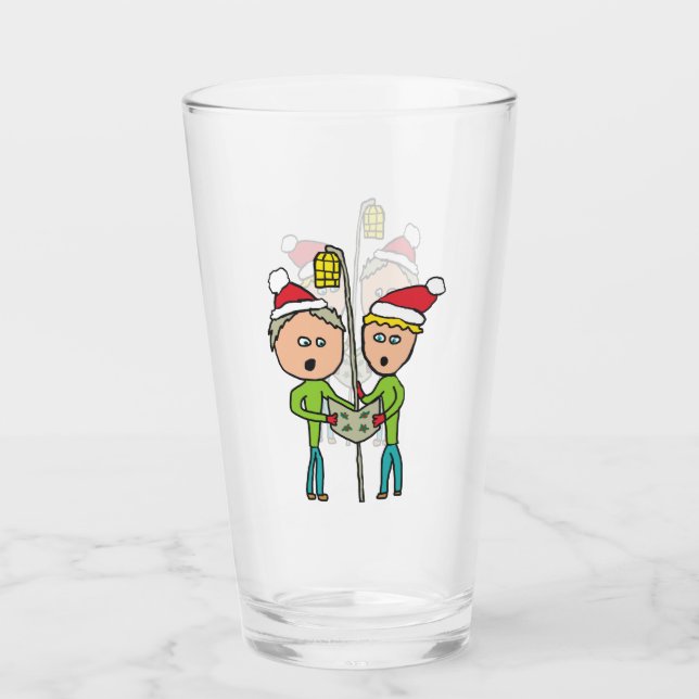 Carol Singing Glas (Vorderseite)