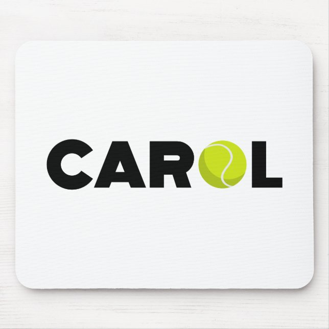 Carol Tennis Mousepad (Vorne)