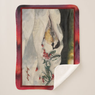 Carol the Chick-a-Dee with Mistletoe Sherpadecke