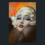 Carole Lombard Portrait Art Deco Poster<br><div class="desc">Mit diesem schönen pastellfarbenen Portrait der Hollywood-Filmlegende Carole Lombard erfassen Sie den Glamour der 20er Jahre. Dieses atemberaubende Vintage Kunstwerk ist perfekt für Liebhaber amerikanischer Kunst, Art Déco, Art Nouveau und Erinnerungen aus dem 19. Jahrhundert. Mit diesem klassischen Kunstwerk aus den 20er Jahren, das im Art-Déco-Stil gehalten ist, können Sie...</div>