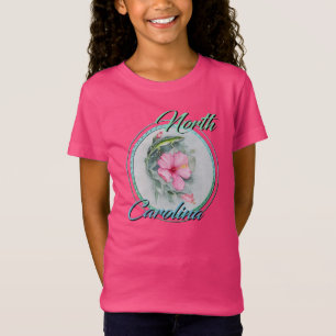 Carolina Anole & Hibiskus T-Shirt