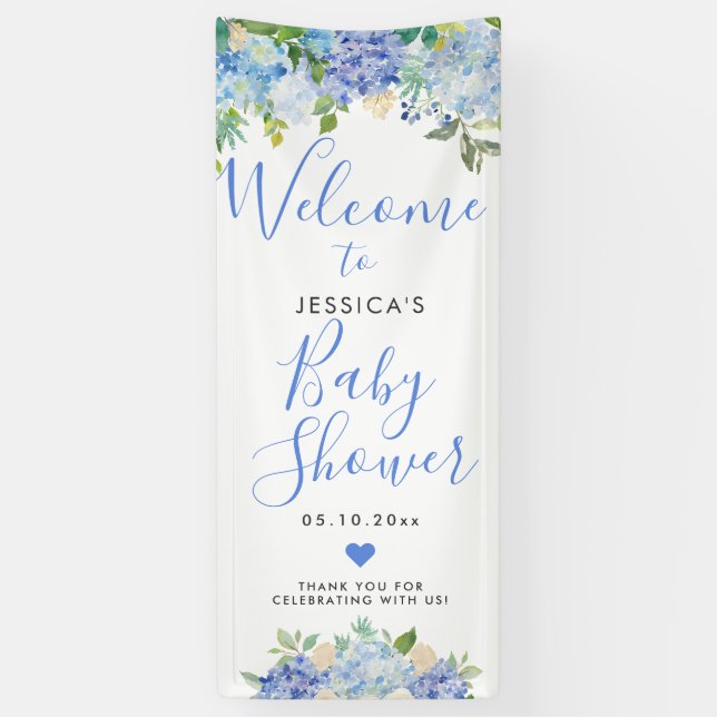 Carolina| Babydusche| Begrüßungszeichen Banner (Vertikal)
