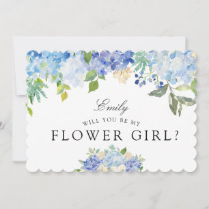 Carolina Bloom   Wirst du mein Blumenmädchen sein? Einladung