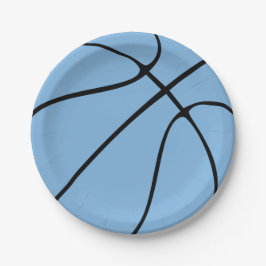 Carolina Blue Basketball Paper Teller