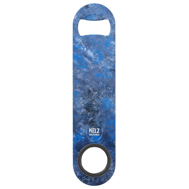 Carolina Blue Schwarz-weiß Bottle Opener Speed Flaschenöffner (Vorderseite)