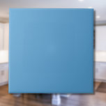 Carolina Blue Solid Color | Classic | elegant Fliese<br><div class="desc">Carolina Blue Solid Color | Classic | elegant | Trendy | Stilvoll | Geschenk</div>