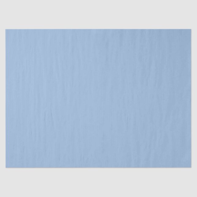 Carolina Blue Solid Color Seidenpapier (Vorderseite)