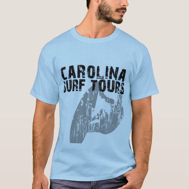 Carolina-Brandungs-Ausflüge T-Shirt (Vorderseite)