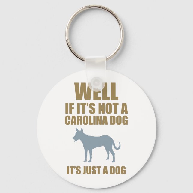 Carolina Dog Schlüsselanhänger (Vorderseite)