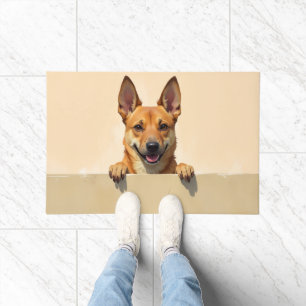 Carolina Dog Türmatte Kunst