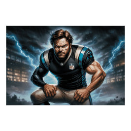 Carolina Panthers 3 Poster