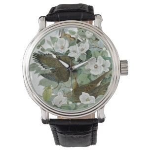 Carolina Pigeon Audubon Morning Dove Armbanduhr