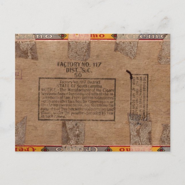 Carolina Postkarte (Vorderseite)