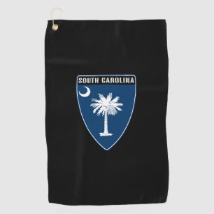 Carolina-Schild Golfhandtuch