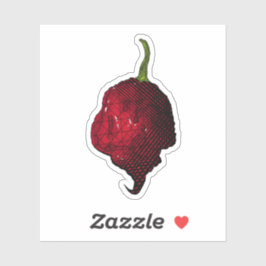 Carolina Sensenmann Chili Pepper Sticker