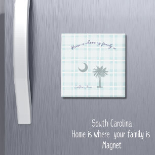 Carolina Sud Plaid Magnet de charme Sud