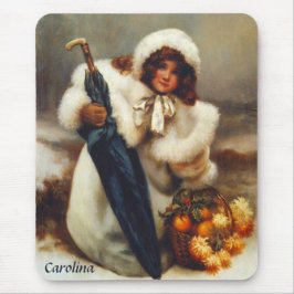 CAROLINA ~ Vintage Kunst ~ Norman Prescott-Davies  Mousepad