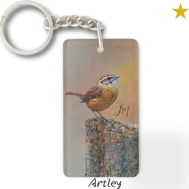 Carolina Wren Peinture d'oiseaux personnalisée Bir (Créateur téléchargé)