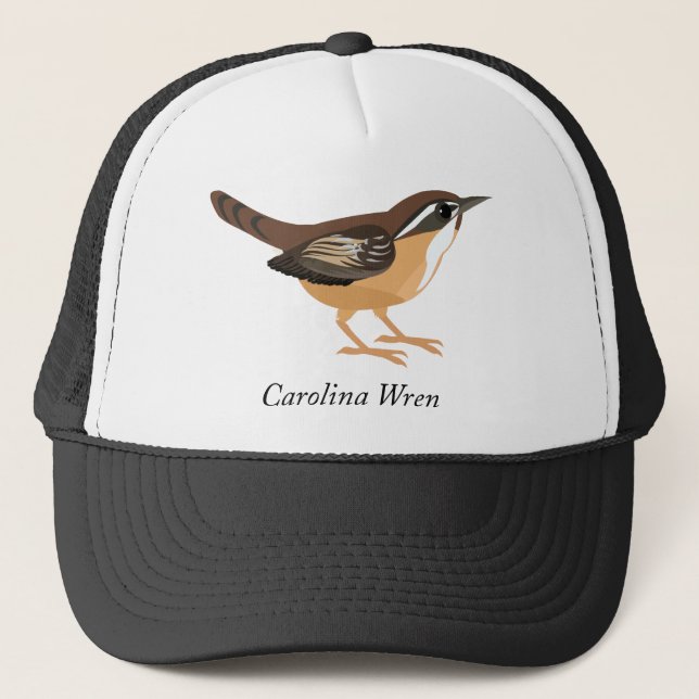 Carolina Wren Truckerkappe (Vorderseite)