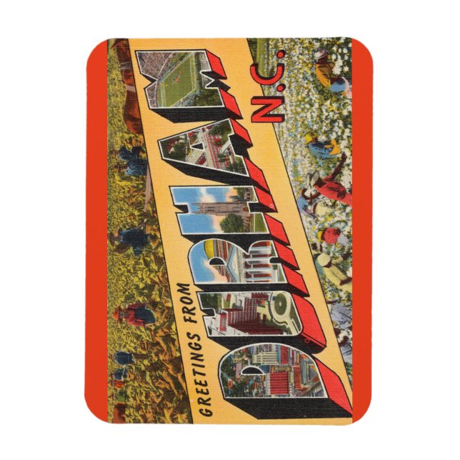 Caroline du Nord, Durham Magnet (Vertical)