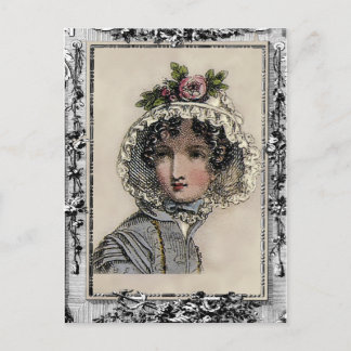 Caroline, Jane Austen inspiriert, Buchliebhaber Postkarte