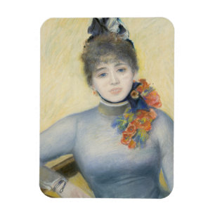 Caroline Remy ("Severine"), c.1885 Magnet