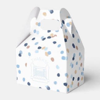 Caroline Watercolor Dots Bounce House Gevor Box Geschenkschachtel
