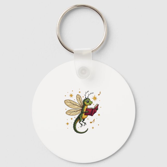 Caroling Dragonfly Schlüsselanhänger (Vorderseite)