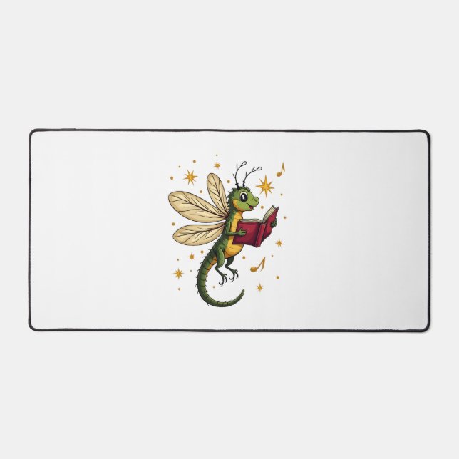 Caroling Dragonfly Schreibtischunterlage (Vorderseite)
