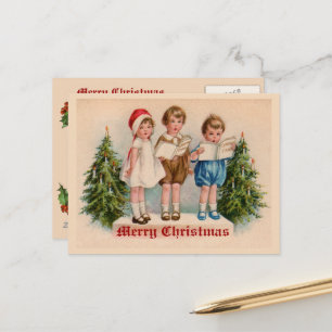 Caroling Kids Carte postale