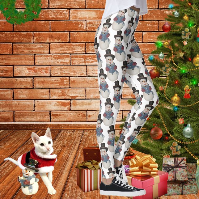 Caroling Snowman Leggings (Von Creator hochgeladen)
